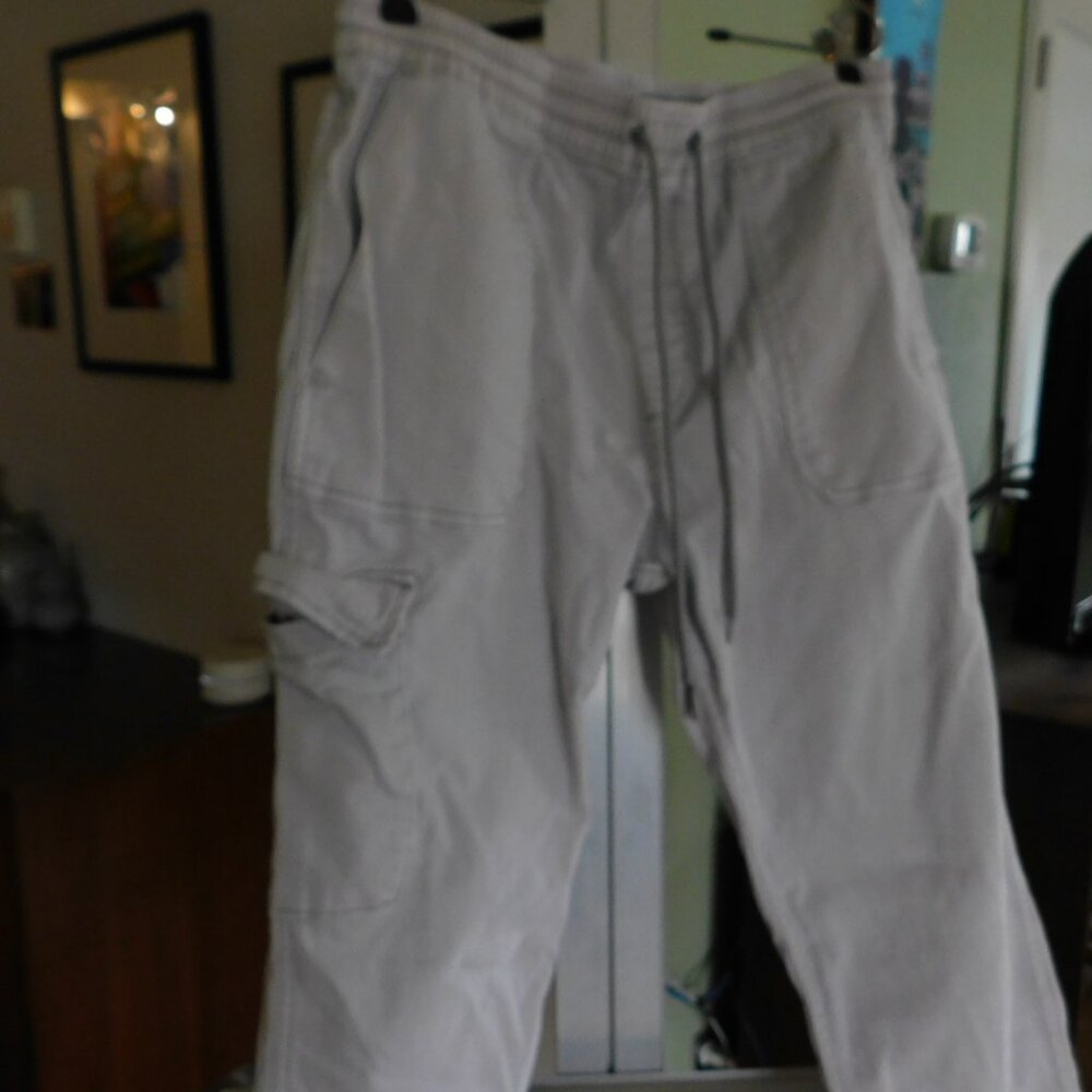 Joe's Jeans Men's Medium Cotton Cargo Joggers Pants Grey